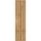 Ekena Millwork Framed Board-n-Batten Shutters w/Z-Bar, Rough Sawn Western Red Cedar, 16 1/8W x 84H, PR RBF06Z16X084RWR - alternate 3